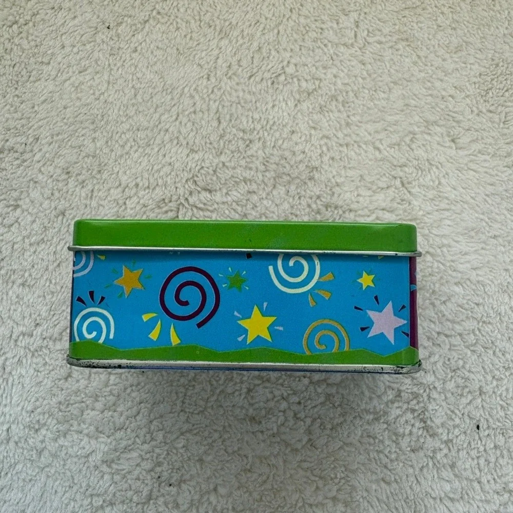 Vintage Lip Smackers BFF Y2K Tin‎ Swirls Stars 90's Nostolgia